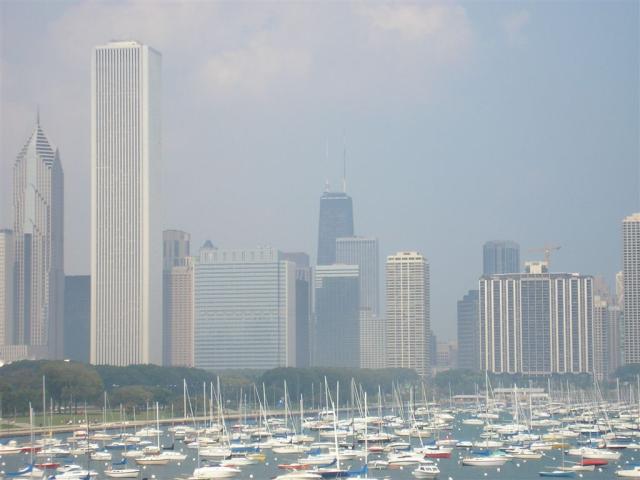 Skyline from Aquarium again...best view in the city