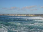 Cliffs south of La Jolla...Torrey Pines Golf Club is up there