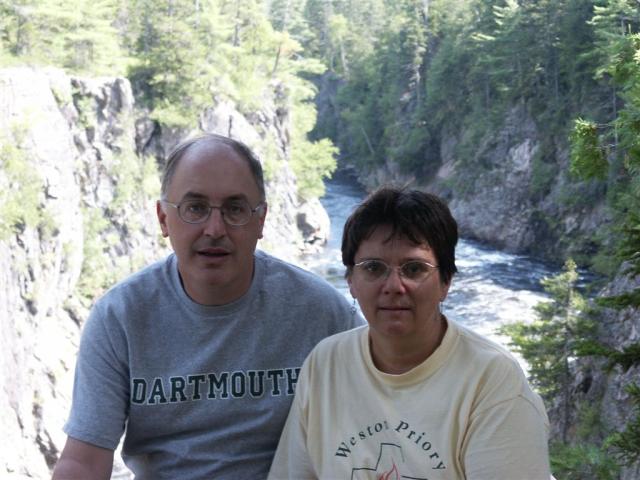 Jim and Anne, Ripogenus Gorge