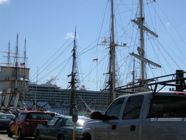 Ships they filmed Master and Commander on