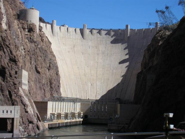 the Dam in all its glory...also the starting point of our canoe trip