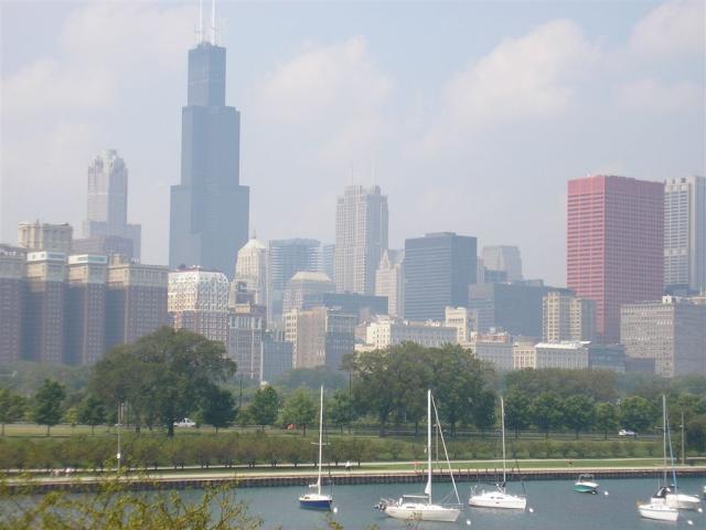 Chicago Skyline from the Aquarium...best view in the city