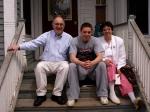 Jim, Mark, Anne on Easter Sunday