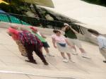 Cloud Gate, AKA the Bean view.