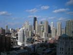 View from our hotel room looking downtown