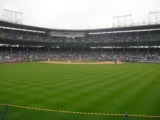 Wrigley Bleachers for Alper House Trip!