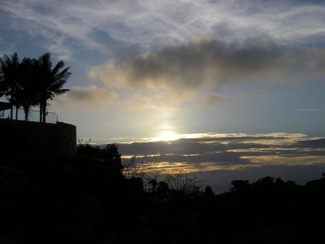 Sunset over La Jolla