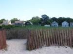 Cottages from the beach