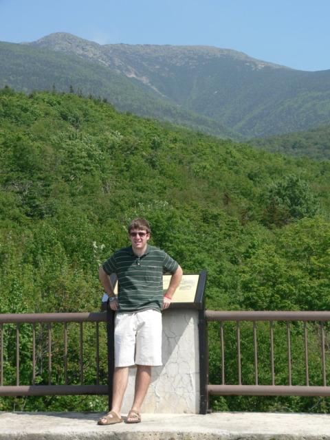 Tom and Mt. Lafayette