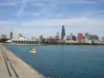 Shedd Aquarium and downtown