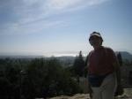 Anne, atop Indian Rock