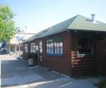 Sam's Log Cabin, Berkeley, a great breakfast on our way to wine country.