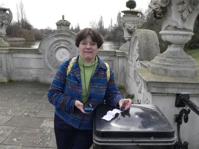 Geocaching in Hyde Park