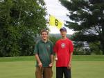 Matty and I golfing at Squaw