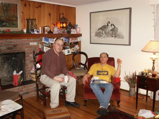 Jim and Peter Fair at 35 Openaki Road