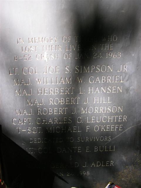 Stone Tablet at the crash site