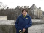 Anne atop Wellington Arch