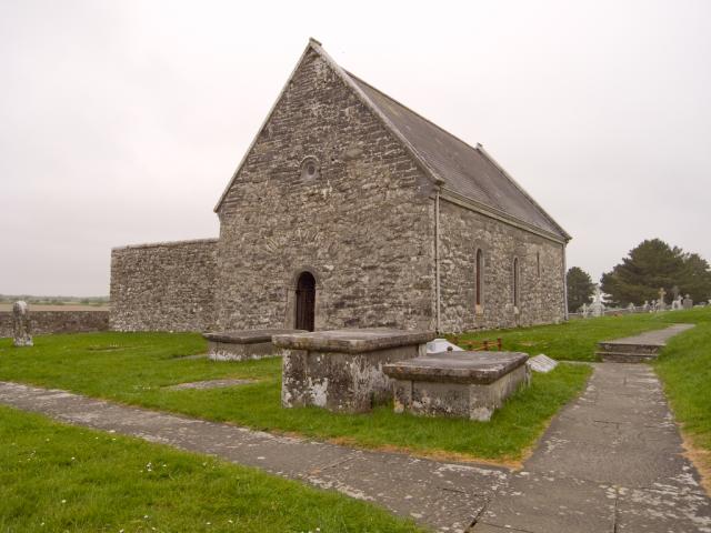 Temple Connor at Clonmacnoise.