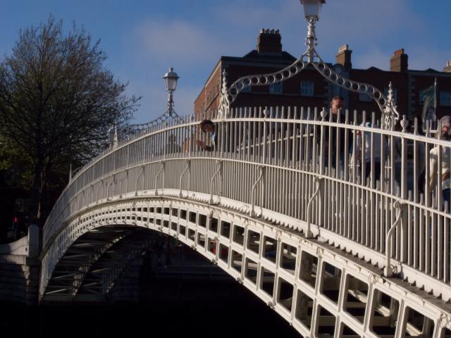 Anne on Ha'penny Bridge