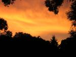 Vibrant Sky from the Driveway