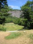 First Fairway at Kineo Golf Course (Mountain in Background)