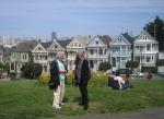 Pretty Ladies, near and far, Alamo Park, San Francisco