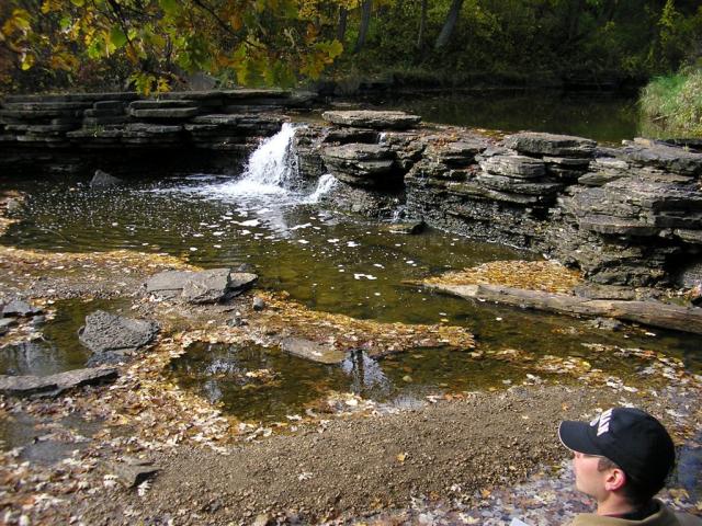 Waterfall at one of our sites