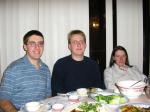 Myself, John and Karen after having way too much Chinese food