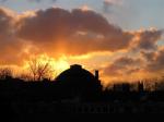 St. Stephen's...the abandoned church in Hyde Park at sunset