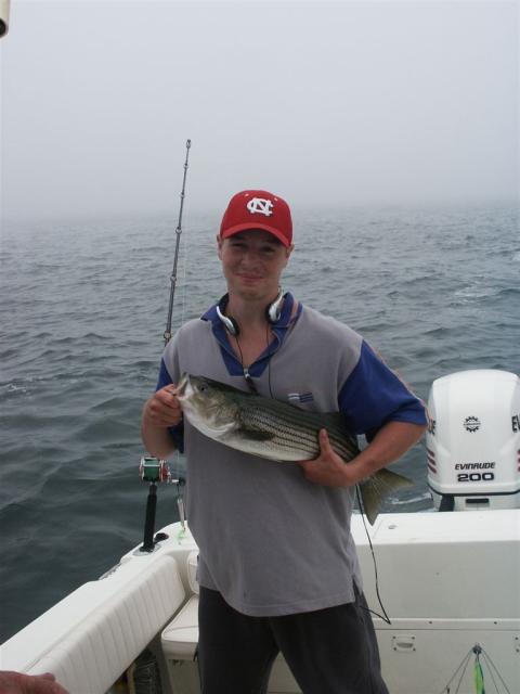 Mark and a striper