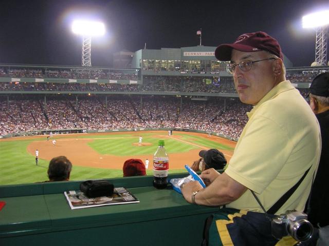 Dad on the Monster Seats