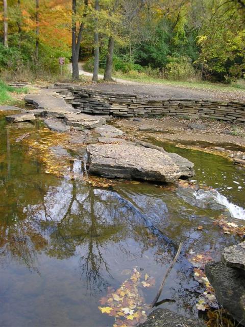 Waterfall on the other side