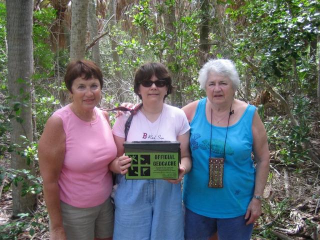 Geocaching at Fort de Soto