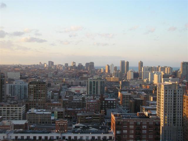 the Northside...from our hotel room at Sunset