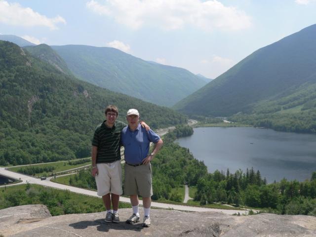 Tom and Jim, Artist's Bluff, Franconia Notch