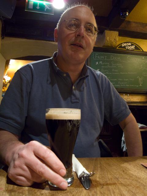 Jim and Guinness, Galway