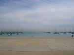 View of Lake Michigan from Buckingham Fountain