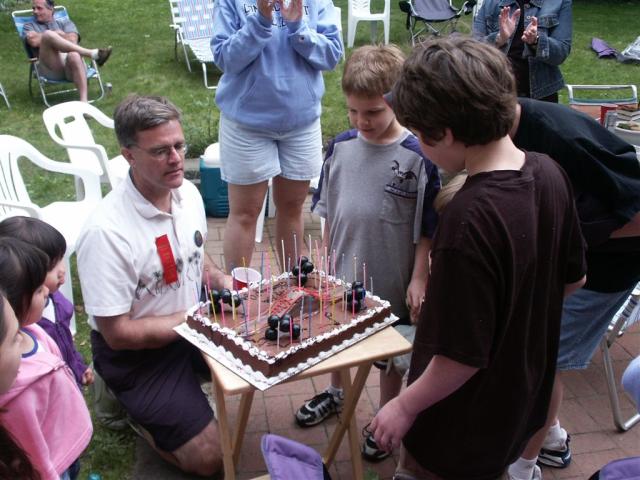 Jack Fidler's 50th birthday party, Memorial Day