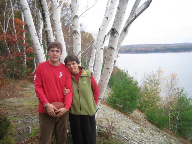 Tom and Anne at the High Banks