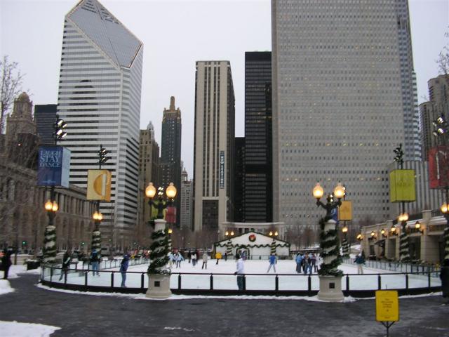 Skating Rink downtown