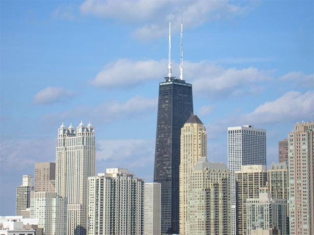 the Hancock Tower