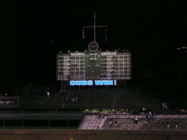 Cubs Win!