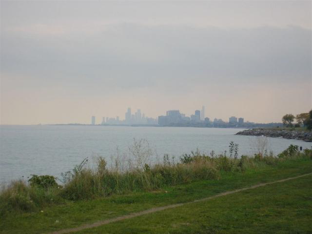 Downtown from Evanston (Northwestern)