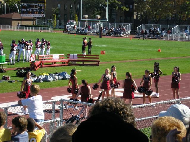 U of C Cheerleaders...high comedy