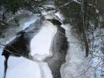 Cold water on the Quinapoxet River