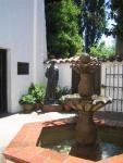 Courtyard with St. Francis of Assisi 