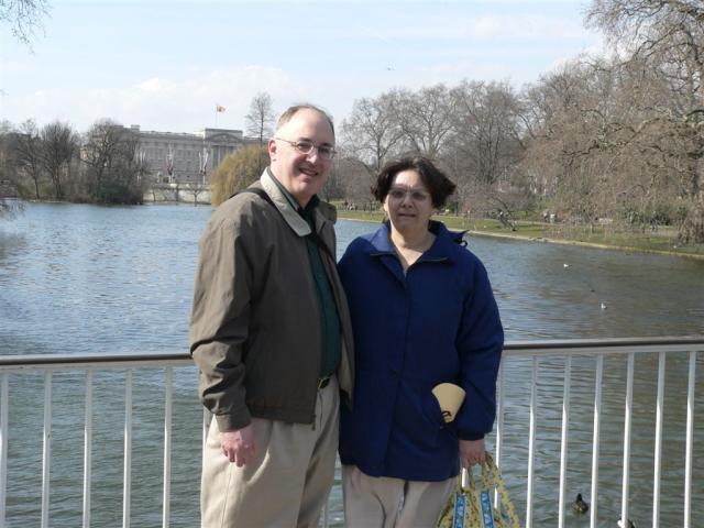 Jim and Anne in St. James' Park