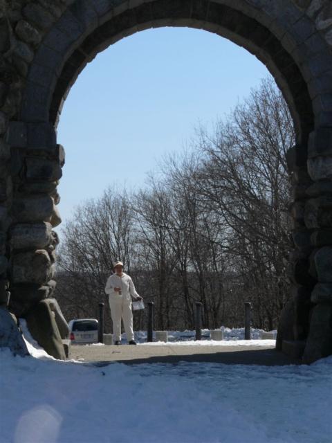 Anne at Bancroft Tower, Worcester