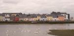 Houses along the river in Galway.