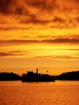 The Katahdin at sunset